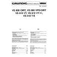 GRUNDIG VS600 Instrukcja Serwisowa