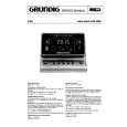 GRUNDIG SONO-CLOCK450 Instrukcja Serwisowa