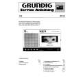 GRUNDIG CR150 Instrukcja Serwisowa