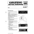 GRUNDIG WKC3858/VD Instrukcja Serwisowa